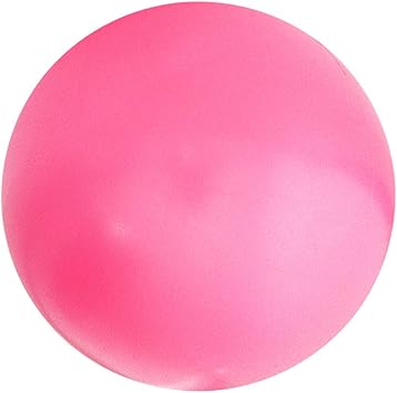 Amazon 25cm ソフト アンチバースト ヨガボール 運動ジム ピラティス フィットネスボール 全3色 ピンク B Baosity バランスボール
