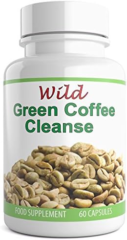 Wild Green Coffee Cleanse 800mg Effective Natural Weight Loss Slimming Supplement Supports Weight Loss. Green Coffee Beans Have Antioxidant Qualities Colon Cleanse for Men and Women. 60 Tablets
