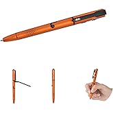 OLIGHT O'Pen 3 EDC Pen Light,120 Lumens with Green Beam, Red and White, USB-C Rechargeable LED Flashlight for Office, Writing, Presentation, Outdoor Uses, Professional Business Gift(Orange)