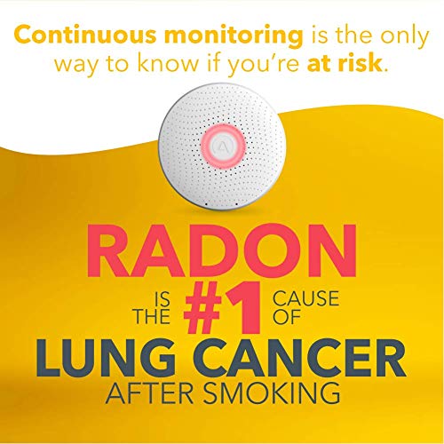 Airthings 2950 Wave Radon - Smart Radon Detector with Humidity & Temperature Sensor – Easy-to-Use – Accurate – No Lab Fees – Battery Operated - Free App - View 3