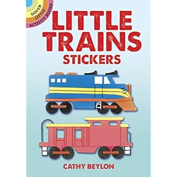 Little Trains Stickers (Dover Little Activity Books Stickers)