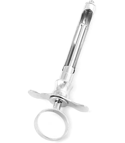 Dental Aspirating Syringe, C-W Type, 2.2 Cc, Metric Dentist Surgical I 20 Pcs