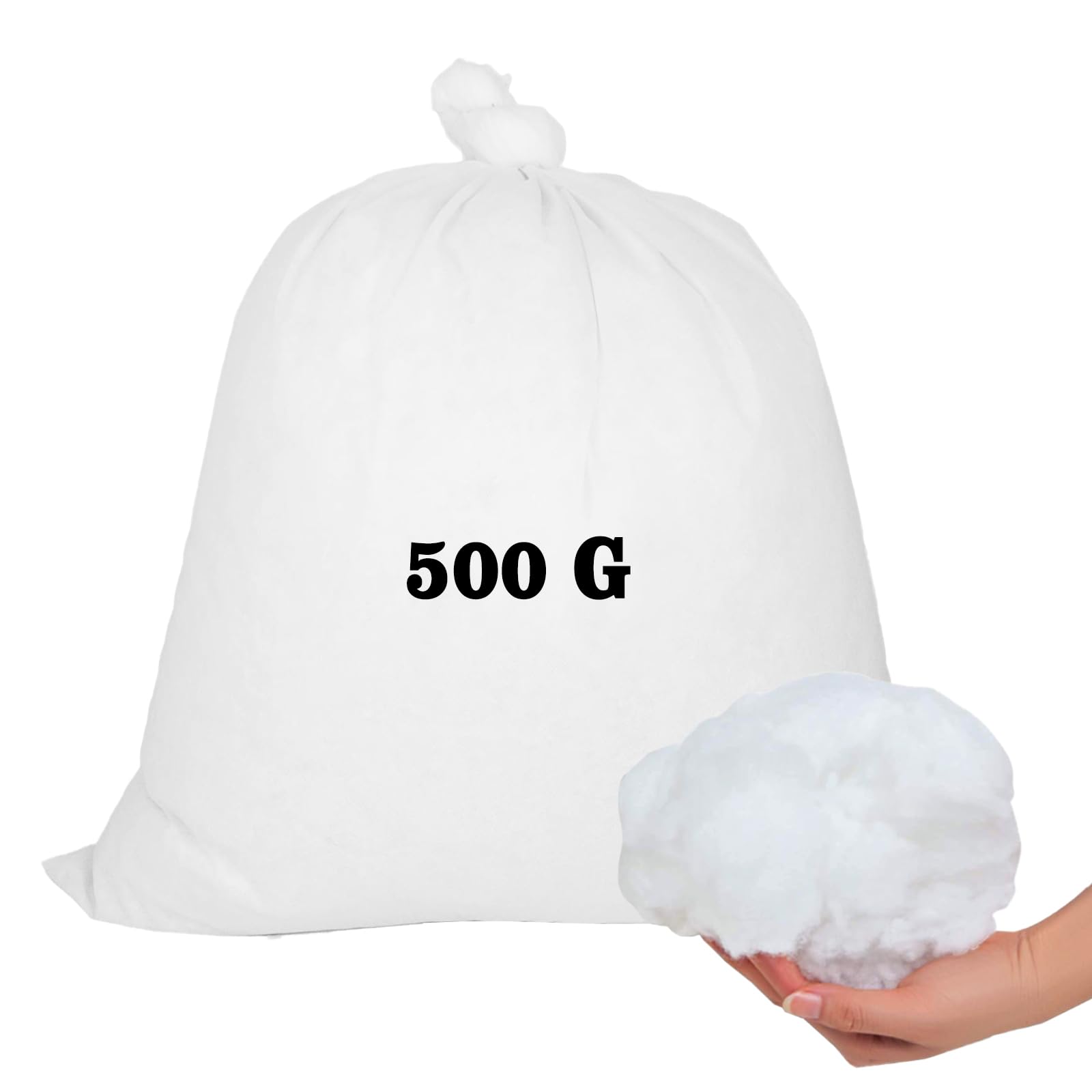 SM Decor Hollowfibre Quality Grade – Best For Stuffing/Filling Toys, Pillows Craft Cushion Filling Cushions, Teddy Bear, Pet Beds 100% Soft Polyster Filling (500G)