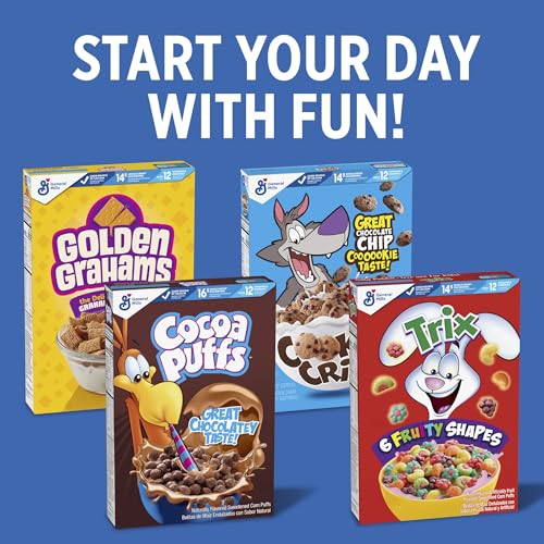 GOLDEN GRAHAMS BREAKFAST CEREAL, GRAHAM CRACKER TASTE, MADE WITH WHOLE GRAIN, FAMILY SIZE, 18.9 OZ