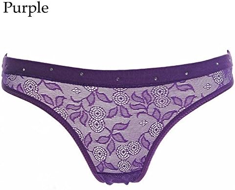 Wattern Lingerie Underwear Floral Sheer Lace G-String Thongs V-String Briefs Sexy Panties