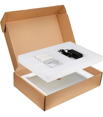 Iacoka Laptop Shipping Box, Secure Mailer Box With Foam - View #5