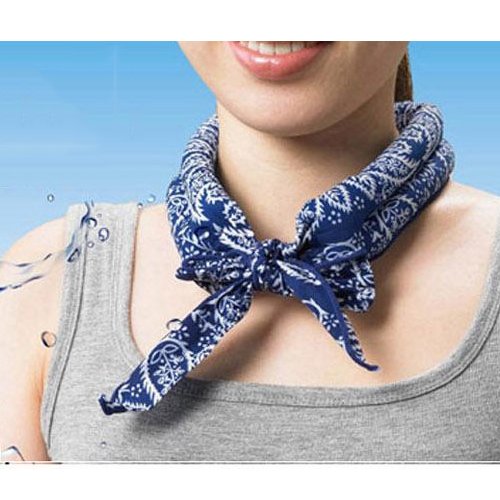 Cooling Bandana Ice Pack Scarf Keklle Ice Cool Scarf Neck Wrap