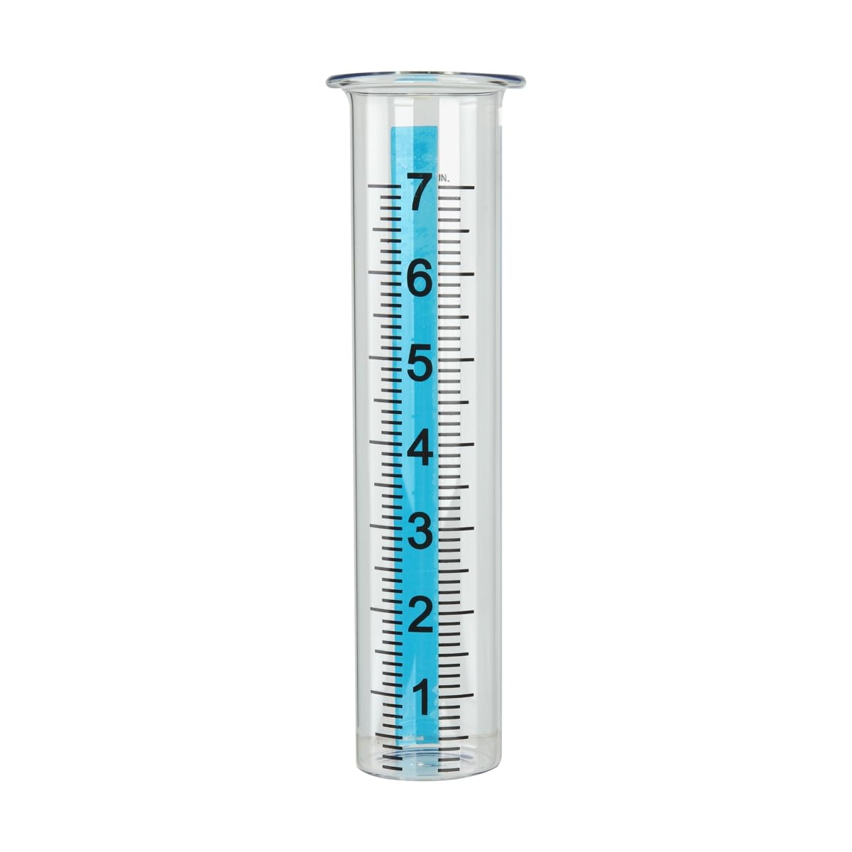 Photo 1 of BinaryABC Glass Rain Gauge Replacement Tube,8.3 Inch Transparent Outdoor Rain Meter Tubes for Lawn Garden Yard Home