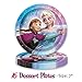 Frozen 2 Party Supplies for 16 - Dinner Plates, Cake Plates, Napkins, Cups, Straws, Tablecover, Balloons, Tattoos - Disney Frozen Theme Birthday Pack Disposable tableware, decorations, Favors