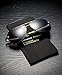 LUOMON LM007 Gold Frame/Grey Lens Mens Polarized aviator Sunglasses for men Pilot Glasses for men