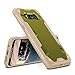 Zizo Proton 2.0 Series Compatible with Samsung Galaxy S8 Plus Case Military Grade Drop Tested with Tempered Glass Screen Protector TAN CAMO Green