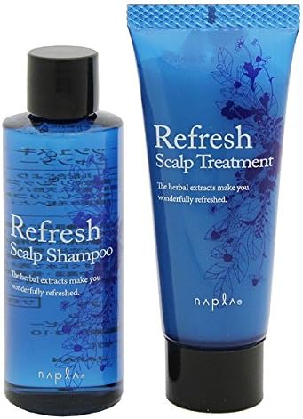 Amazon ナプラ リフレッシュスキャルプ シャンプー トリートメント セット 60ml 40g リフレッシュスキャルプ ヘアケア カラー スタイリング 通販