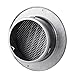 6'' Exhaust Vent Dryer Vent, Hon&Guan Exhaust Vent Soffit Vent 6 Inch Stainless Steel Wall Vent for HVAC System.