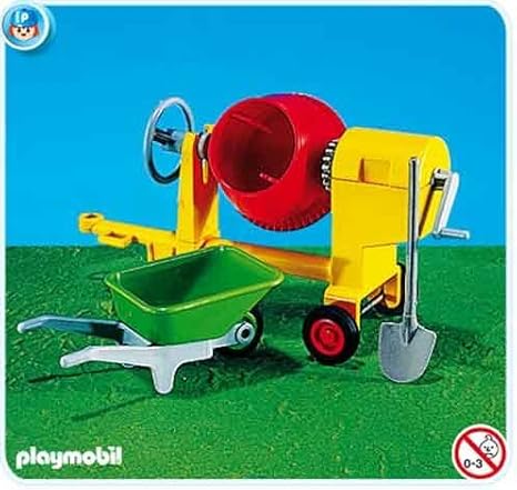 playmobil concrete mixer