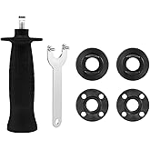 Replacement M8 Side Handle and Spindle Nut with a 5/8"-11 threaded shaft | Handle with a 8mm Screw for 100 Model Most of Angle Grinders