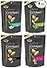 Blue Diamond Gourmet Almond Nut Variety Pack - Bundle of 4 Flavors 5 oz Bags, 5 oz