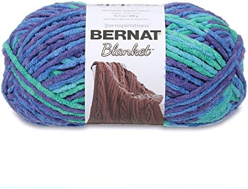 TEAL Dreams Bernat Blanket Super Bulky Variegated Big Ball ...