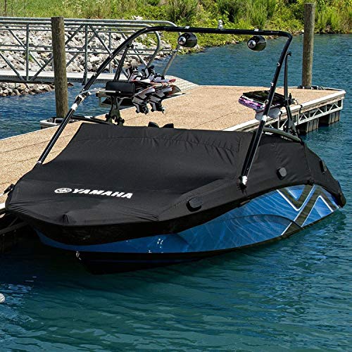 Yamaha New OEM AR240 Series Tower Sport Boat Cover Black MAR240TRBK15