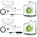 TV Antenna, Indoor Digital HDTV Antenna Amplified Signal Booster 50 Mile Range 4K HD VHF UHF Freeview for Life Local Channels Broadcast for All Types of Home Smart Television