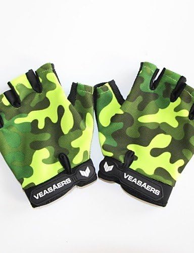 Veasaers Fanshional Unisex Cycling Fittness Motorcycle Half Fingles Gloves , black-m , black-m