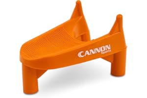 Cannon Sports Football Kicking Tee – 2-Inch Height, Heavy-Duty Orange Rubber Football Tee - Training & Game Day football kick