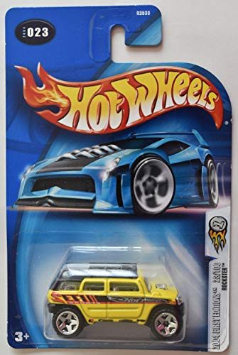 Hot Wheels 2004 First Editions 23/100, Yellow ROCKSTER #23