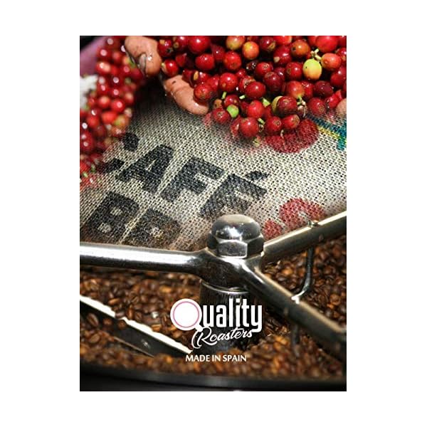 Natürliche Kaffeebohnen. Dunkle Röstung. 100 % Arabica. Einzigartige Herkunft Brasilien, 1kg. Von Hand geröstet. – Bild 4