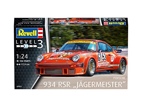 Revell 07031 Porsche 934 RSR Jägermeister – Bild 3