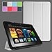 Poetic Slimline Case for New Kindle Fire HDX 7 (2013) 7inch Tablet White (With Smart Cover Auto Sleep/Wake Feature) (3 Year Manufacturer Warranty From Poetic)