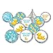 Rubber Ducky Bubble Bath Baby Shower Favor Stickers for Hershey Kisses (Set of 324)
