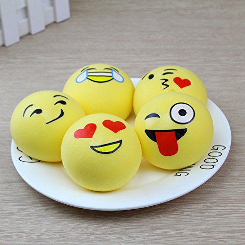 Slow Squishies Rising,ASDOMO 4CM Kawaii Mini Soft Squishy Foods Simulation PU Slow Rebound Coarse Grain Bread Kids Toy Gift Random 1PCS