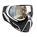 HK Army Paintball KLR Thermal Anti-Fog Mask / Goggles (Carbon (Black/White - Chrome Lens))