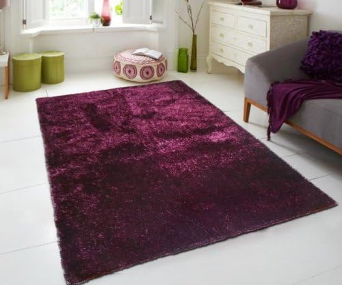 Magenta Area Rug Hand-Tufted ~5 ft. X 7 ft. On Sale! Amore Shag Collection