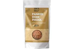 Organic Spree Paneer Dodi Phool – Withania Coagulans | 5.29 oz (150 gm) | Pure Indian Rennet for Natural Wellness | Pure Dried Flower