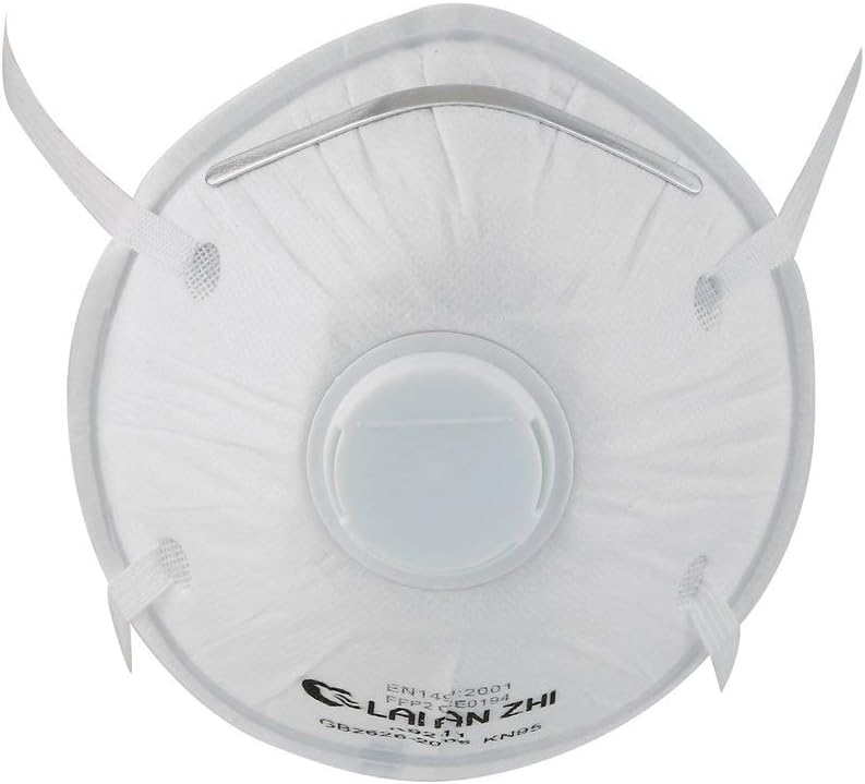 Outdoor Face Masks with Breathing Face Protection Dust Masks Air Purifying PM2.5 Carbon Filter Face Mask-Protection from Dust, Pollen, Pet Dander, Other Airborne Irritants（Random Colors Shipped） (1)