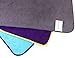 Workout Towels Sports Towel Microfiber Sweat Towels Set, Multi-Purpose Gym Towel, Fast Drying & Super Soft, for Sports, Fitness, Gym, Yoga, Travel, Camping & More 3 Pack (Light Blue+Grey+Purple)