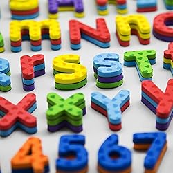 Magnetic Letters and Numbers, Fun Alphabet Kit for