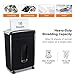 Bonsaii 16-Sheet Micro-Cut Paper and Credit Card Shredder, 20 Minutes Running Time, 60 dB Low Operation Noise, 6.6 Gallons Basket and 4 Casters (C222-B)