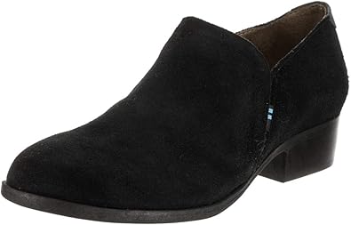 toms shaye booties in desert taupe suede