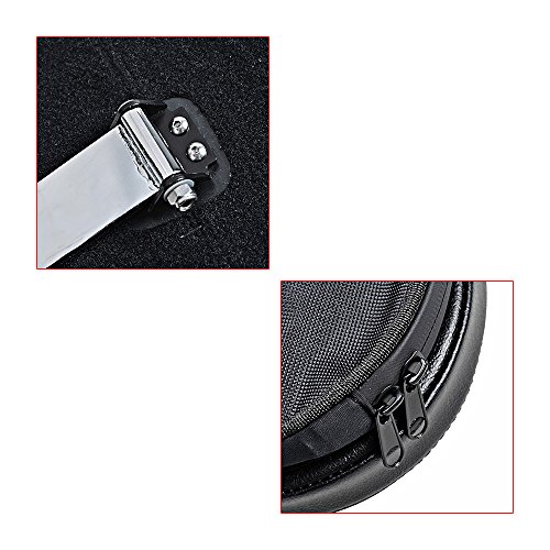 Adjustable Plug-In Driver Rider Backrest for 1997-2017 Harley Electra Road Road King Street Glide