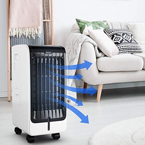 6 COSTWAY+Evaporative+Humidifier+Portable+Bladeless