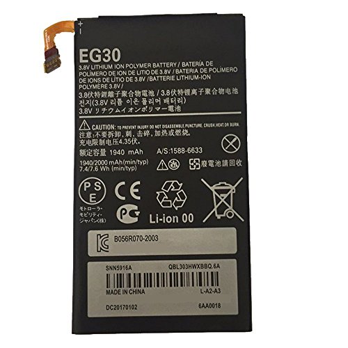 Ammibattery Replacement Battery For Motorola Droid Mini XT1030 XT1030 Verizon 4G LTE EG30 With Tool