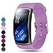 Ysang for Samsung Gear Fit2 PRO / Fit2 SM-R360 Replacement Watch Band Strap, Soft Silicone Wristband Straps Sport Band Bracelet for Samsung Gear Fit2 Pro and Fit 2 SM-R360 Smartwatch