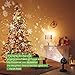 Christmas Projector Lights Snowflake New Year Projection, IP65 Waterproof for Garden House Outdoor Indoor Snowfall Snow LED Decoration for Xmas, Valentine’s Day, Wedding, Parties