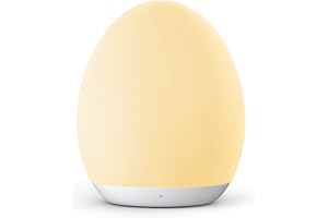 JolyWell Night Lights for Kids, Rechargeable Baby Night Light with Color Changing Mode & Dimming Function, Touch Control, 1 H