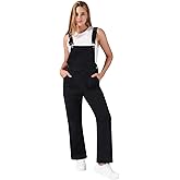 roswear Denim Overalls for Women Adjustable Strap Stretchy Bib Overall Jean Jumpsuits Pants