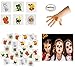 Play Kreative Halloween Temporary Tattoos 144 Pack - Stick on Children Tattoos