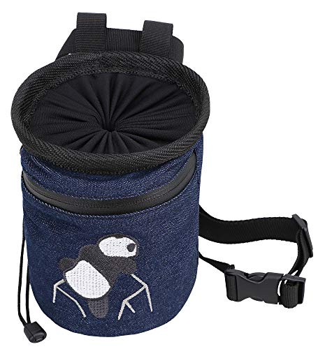 AMC(TM Climbing Panda Compact Chalk Bag,Cowboy Blue