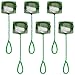 6 Pcs Aquarium Fish Net, 4 Inch Quick Catch Mesh Nylon Fishing Nets with Plastic Handle - Green