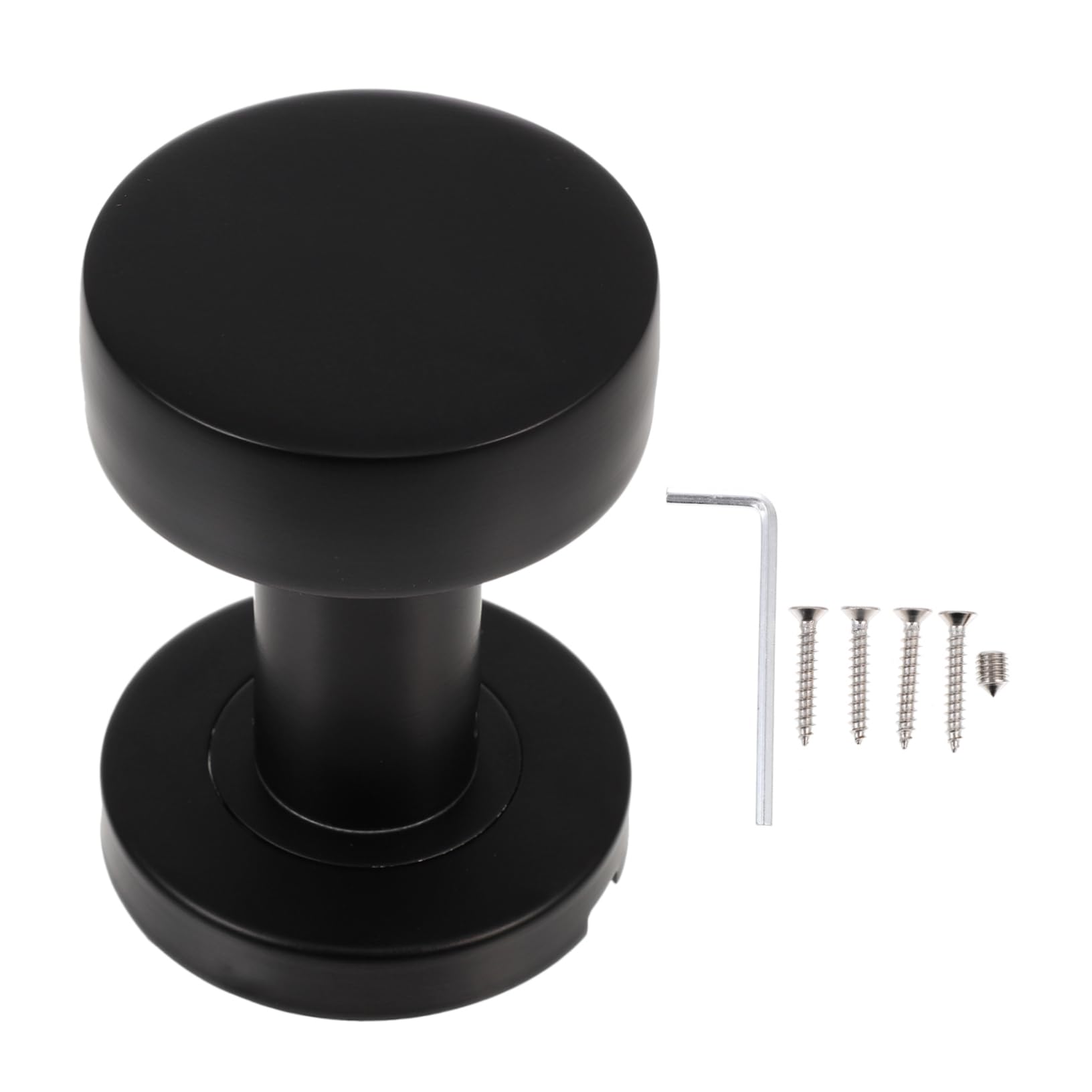 WOONEKY Door Knob Lock Keyless Entry Security Lock for Bedroom Apartment Dorm and Bathroom Design with Elegant Appearance